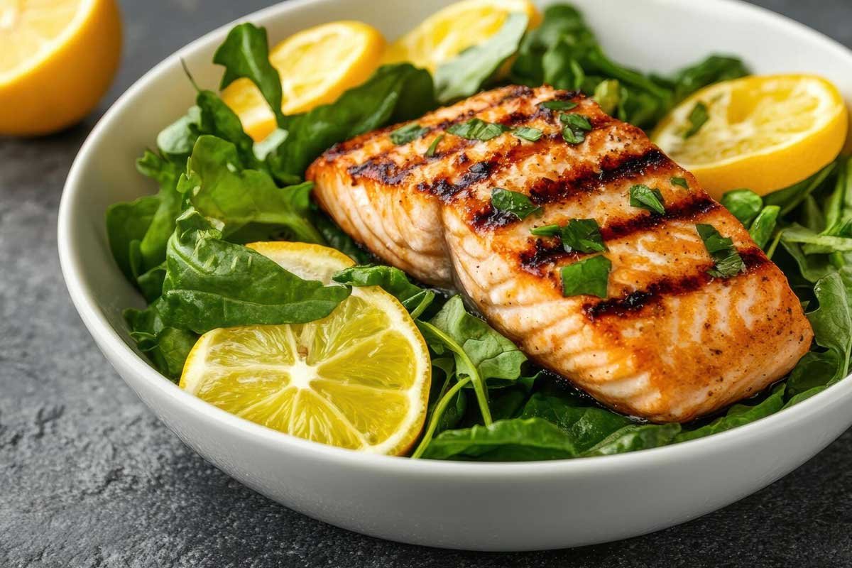 Salmon & Spinach