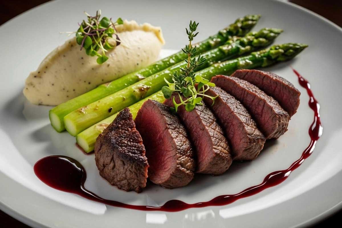 Steak & Asparagus