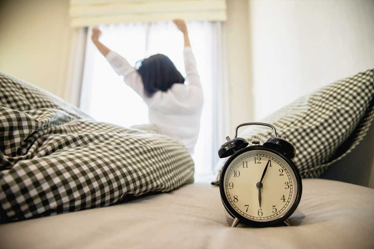wake up early morning