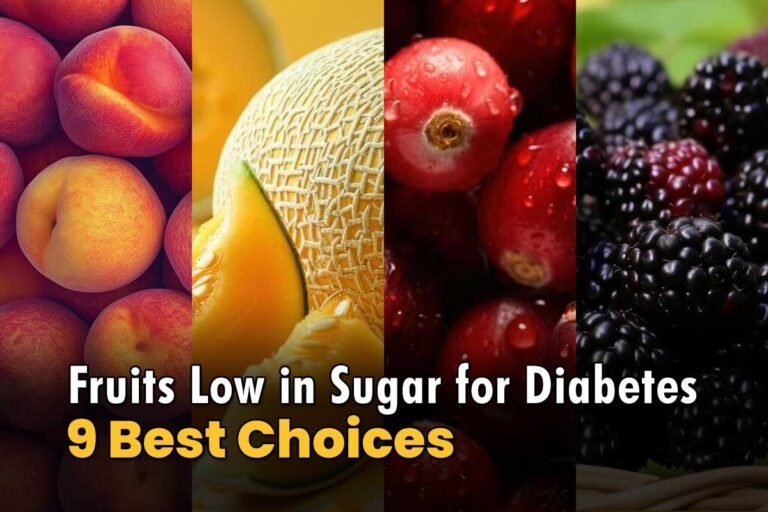 fruits low in sugar for diabetes