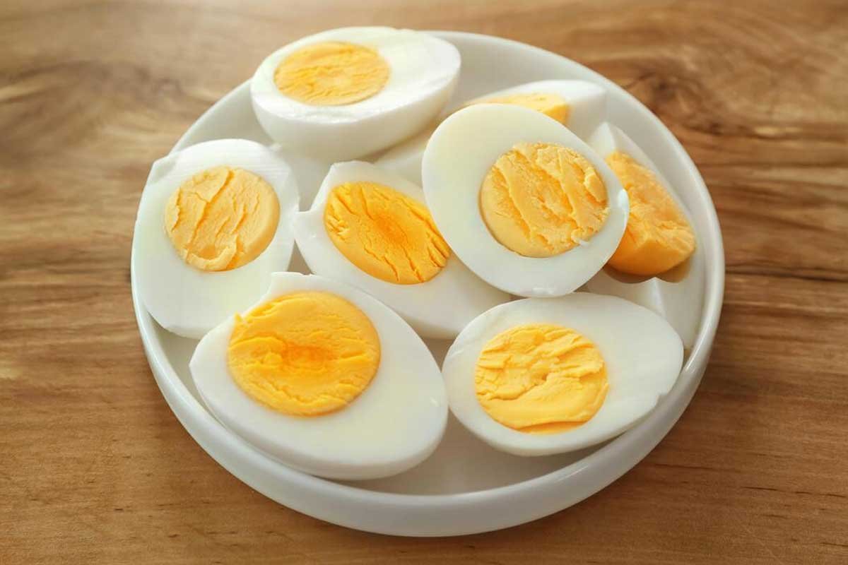 boiled eggs