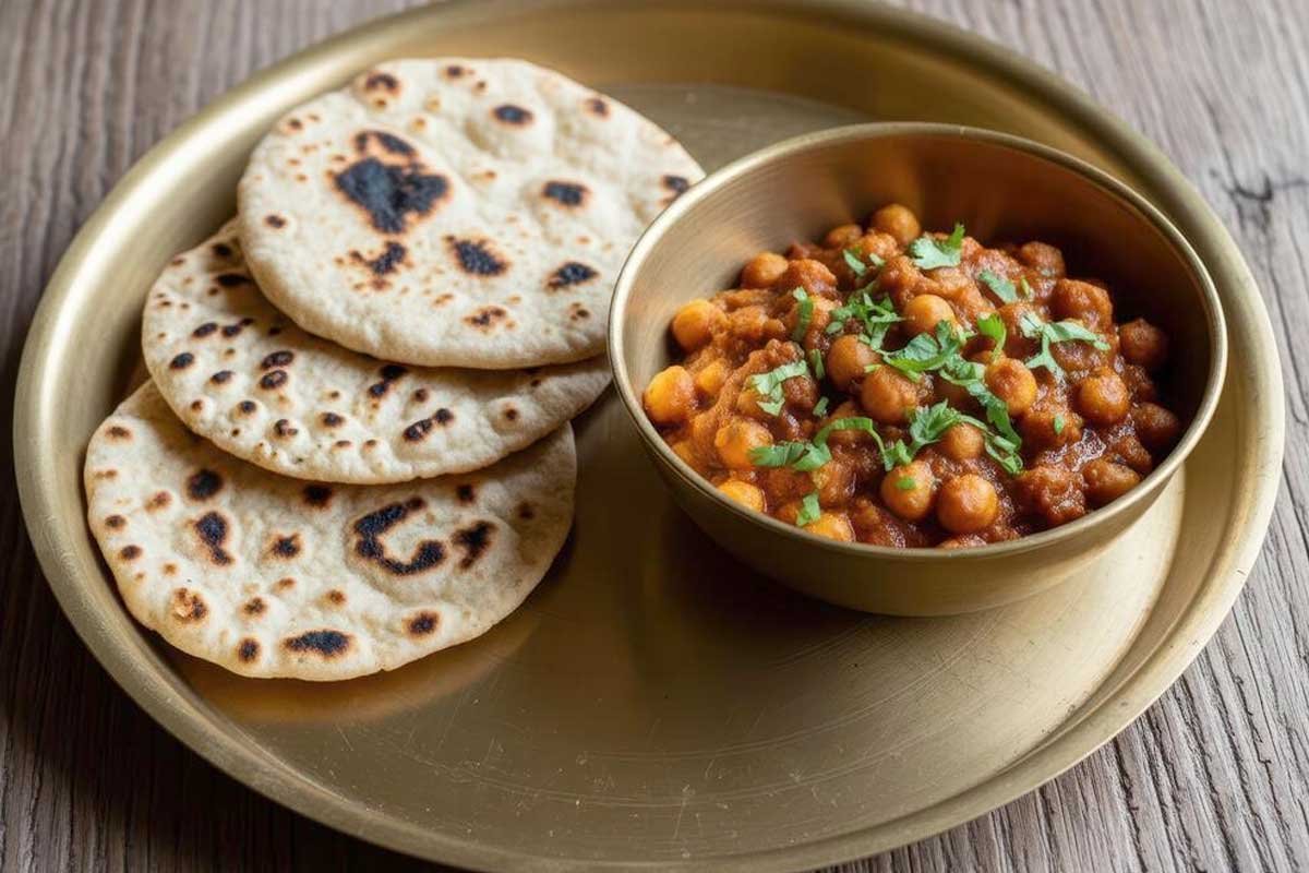 chhole roti