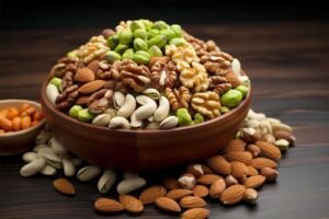 top five high protein dry fruits list